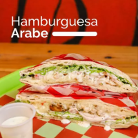 HAMBURGUESA ARABE DE RES