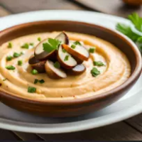 HUMMUS CON HONGOS