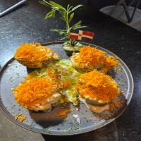 CANASTA DE POLLO Y QUESO