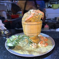 MOFONGO DE CAMARONES AL AJILLO